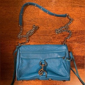 Rebecca Minkoff Mini M.A.C. bag, blue
